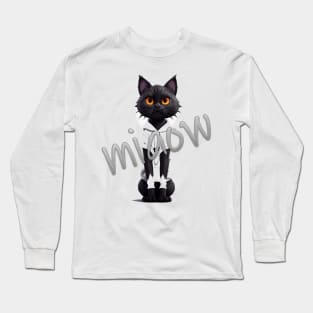 MIAOW CAT Long Sleeve T-Shirt